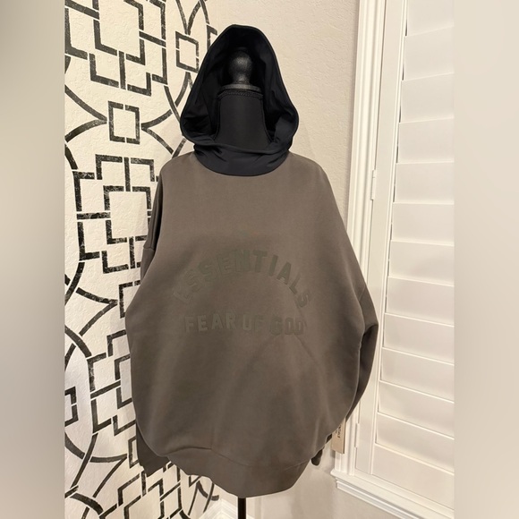 COPY - Fear of God Essentials Nylon Fleece Hoodie - Picture 1 of 10